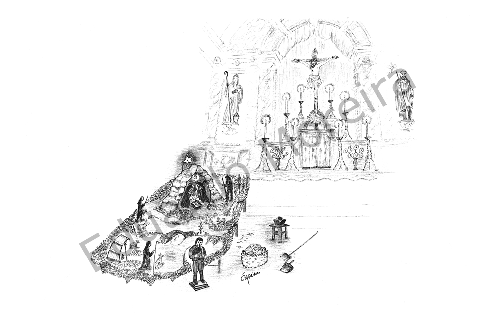 [0012] Presépio na Igreja