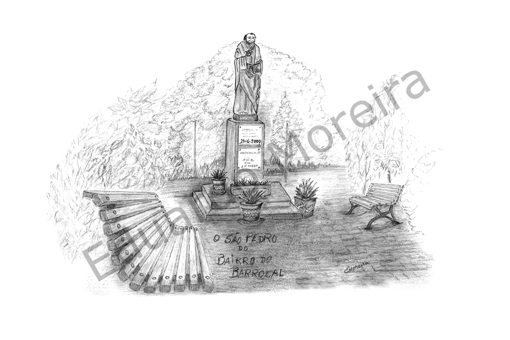 [0071] Estátua de São Pedro - Bairro do Barrocal